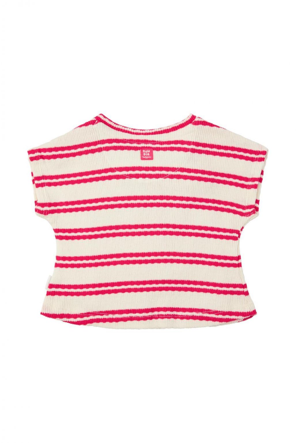 Noppies Baby T-shirt Marfa - Stripe pattern Pink