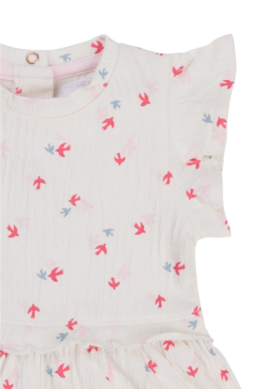 Noppies Baby Kleid Minden - Animals pattern Off white