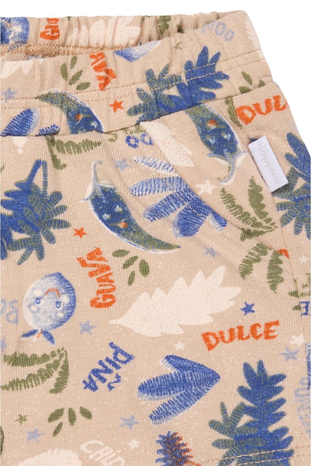 Noppies Baby Short Othon - Fruit pattern Sand/Nude
