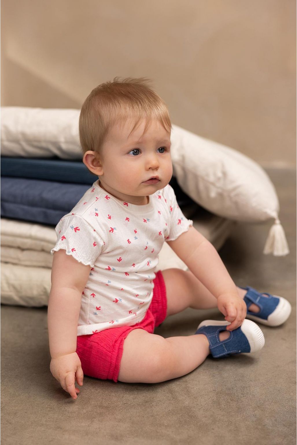 Noppies Baby Short Mojave - Raspberry