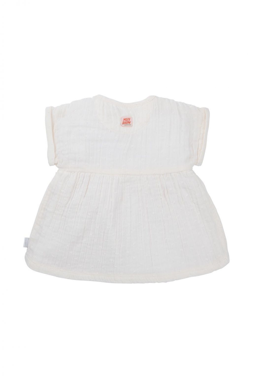 Noppies Baby Kleid Merrill - Whisper White
