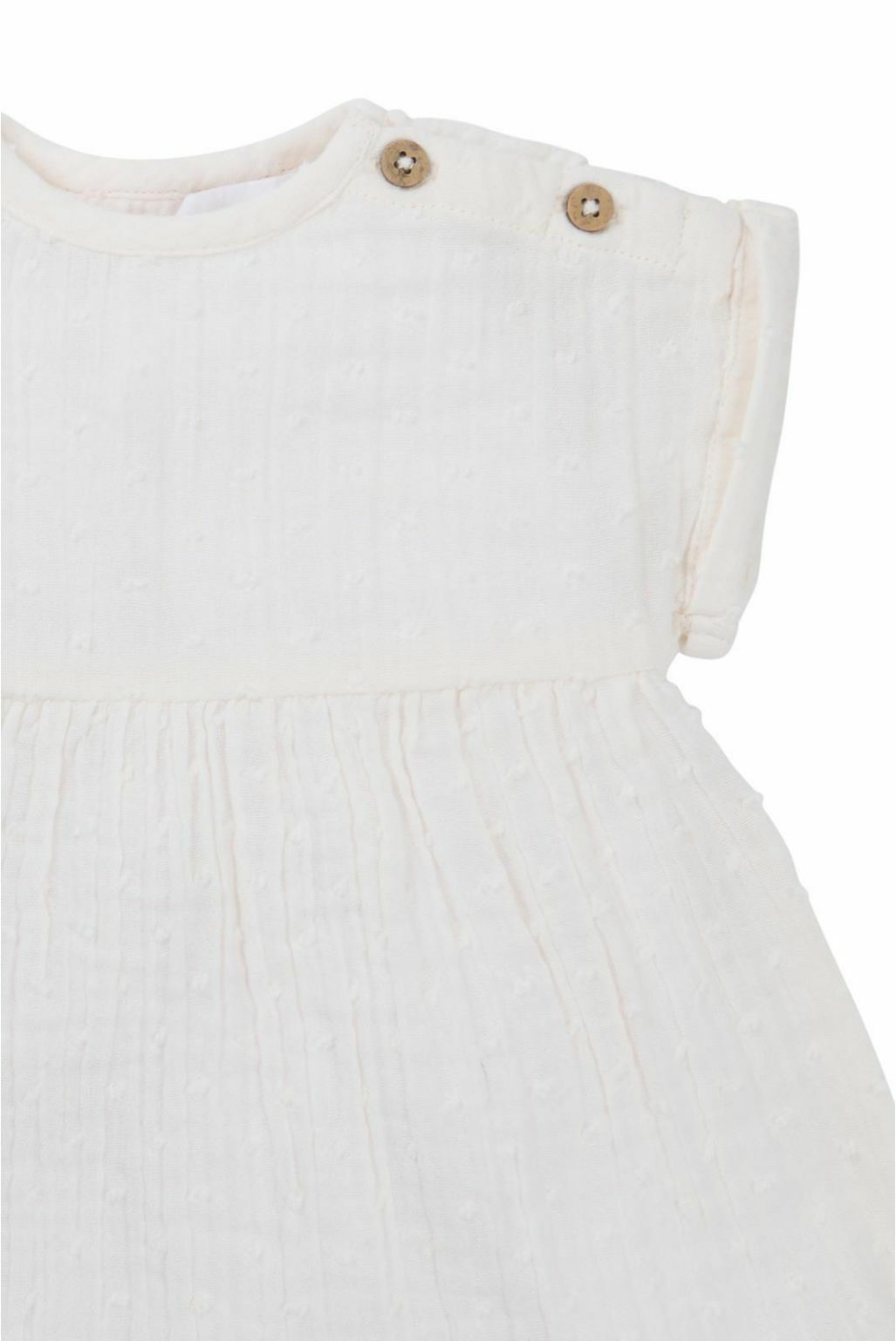 Noppies Baby Kleid Merrill - Whisper White