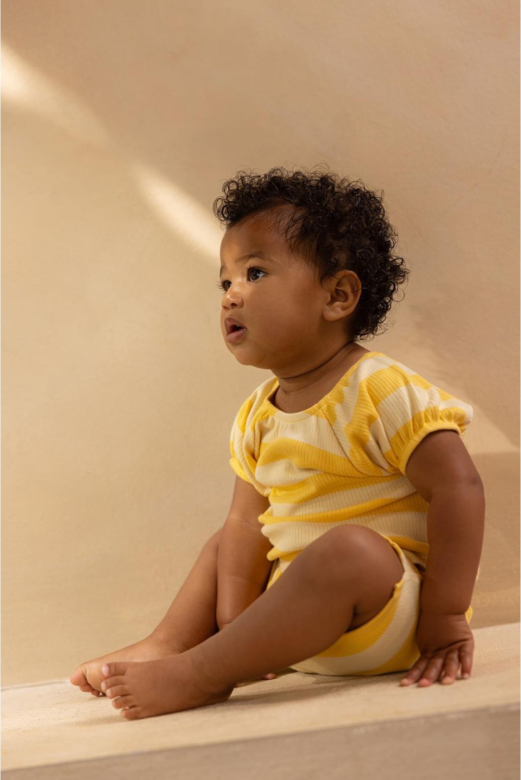 Noppies Baby Shorts Maricopa - Stripe Pattern Medium Yellow