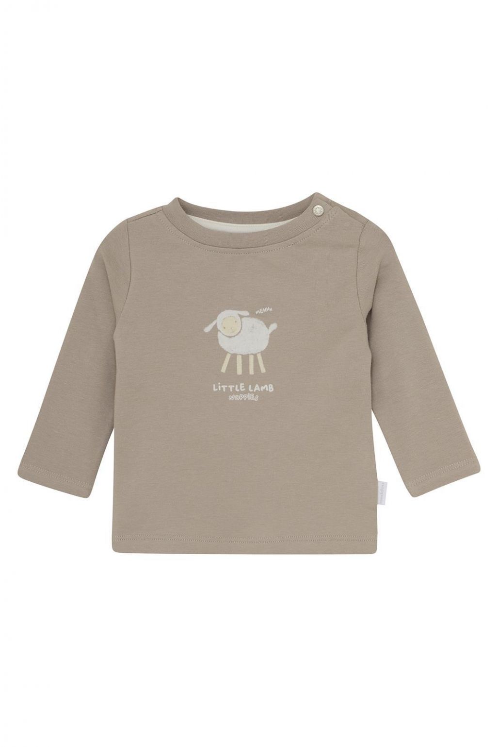 Noppies Baby Longsleeve Sjeba - Simply Taupe Noppies Baby Longsleeve Sjeba - Simply Taupe
