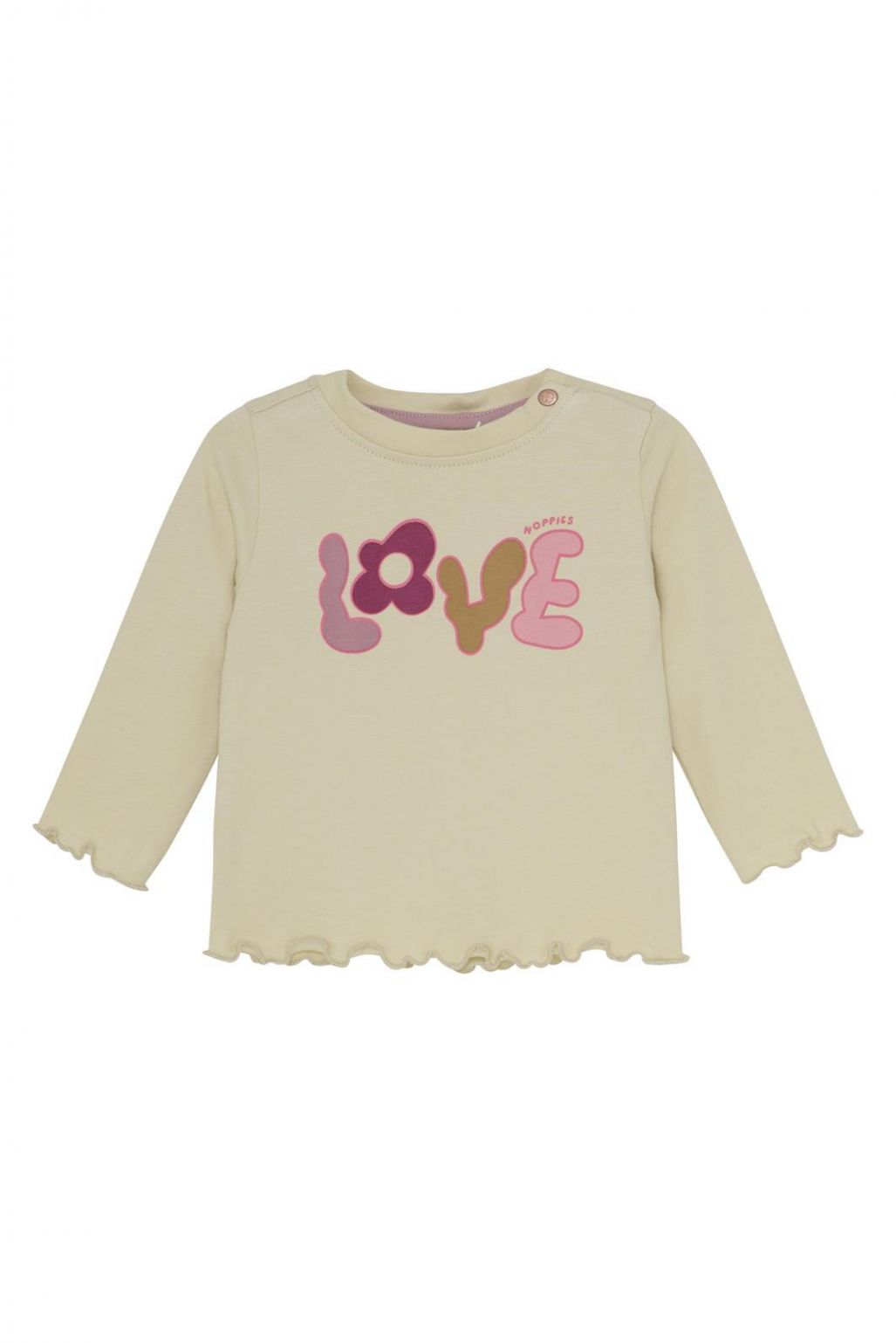 Noppies Baby Longsleeve Turpin - Wood Ash Noppies Baby Longsleeve Turpin - Wood Ash