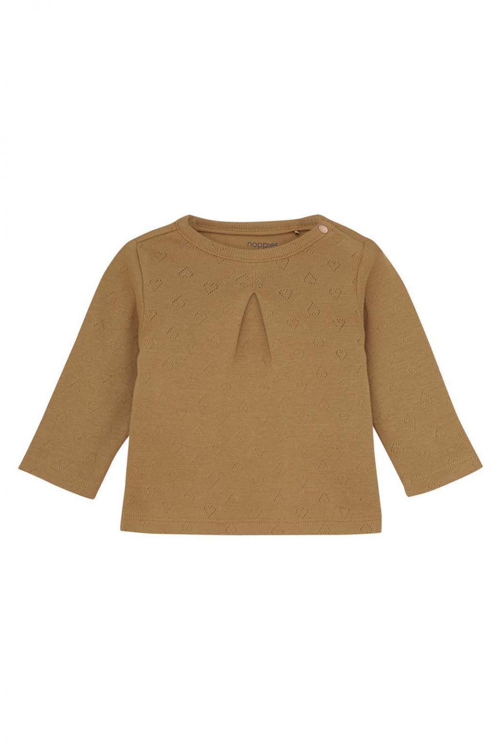 Noppies Baby Longsleeve Tallassee - Biscuit Noppies Baby Longsleeve Tallassee - Biscuit