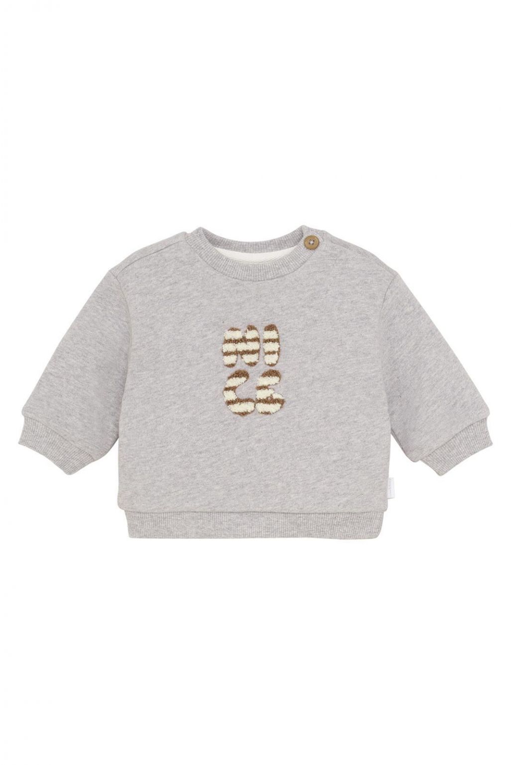 Noppies Baby Sweat Sinton - Grey Melange Noppies Baby Sweat Sinton - Grey Melange
