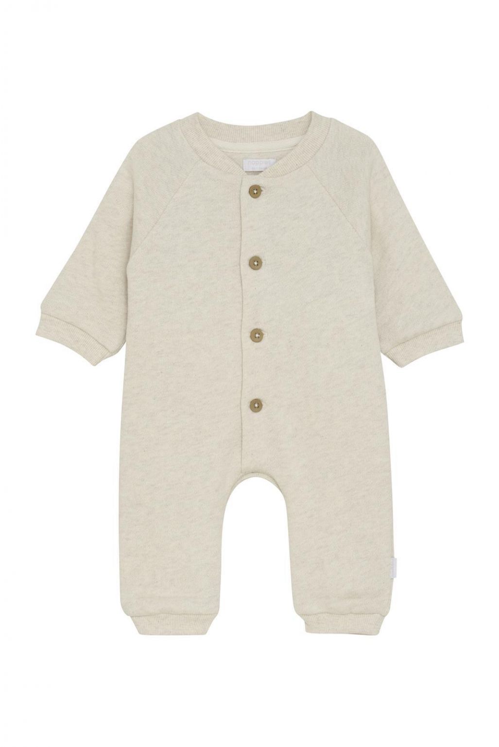 Noppies Baby Play suit Stickney - Oatmeal Melange Noppies Baby Play suit Stickney - Oatmeal Melange