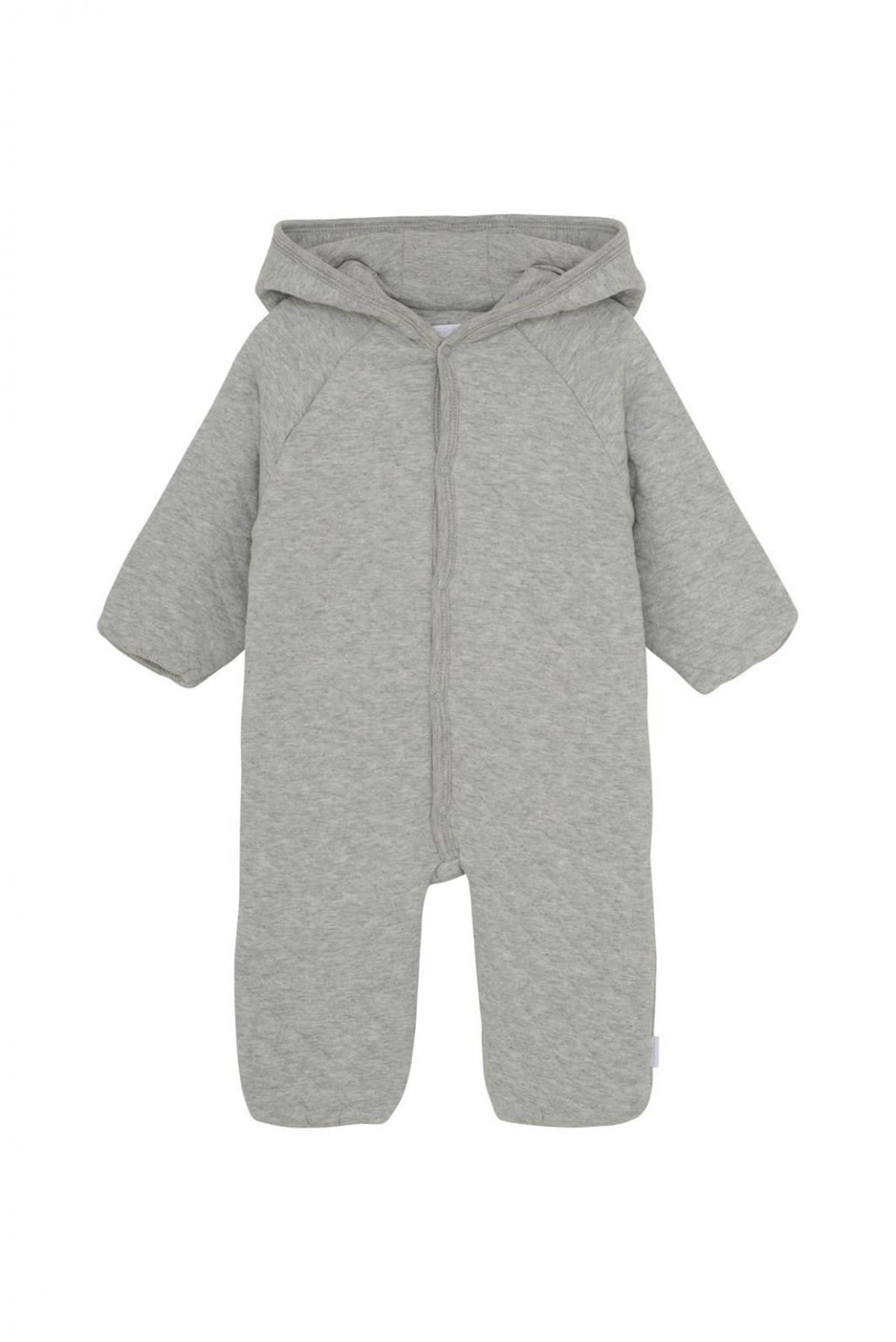 Noppies Baby Strampler Stowell - Grey Melange Noppies Baby Strampler Stowell - Grey Melange