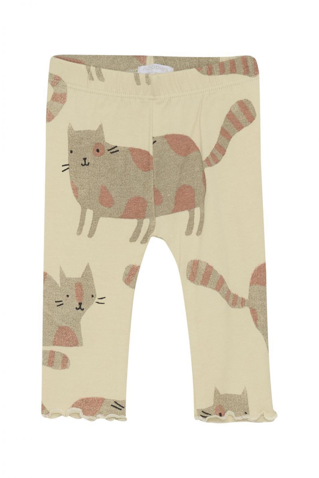 Noppies Baby Leggings Tullytown - Animals Pattern Medium Grey Noppies Baby Leggings Tullytown - Animals Pattern Medium Grey