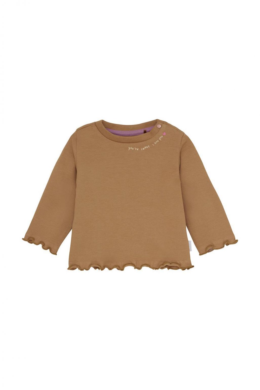 Noppies Baby Langarmshirt Tacony - Biscuit Noppies Baby Langarmshirt Tacony - Biscuit