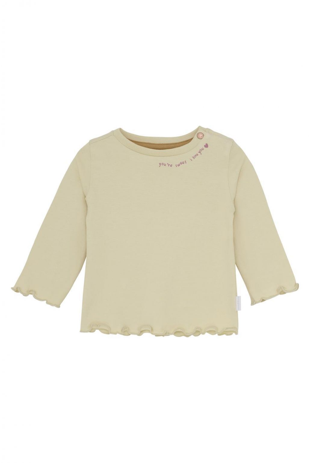 Noppies Baby Longsleeve Tacony - Wood Ash Noppies Baby Longsleeve Tacony - Wood Ash