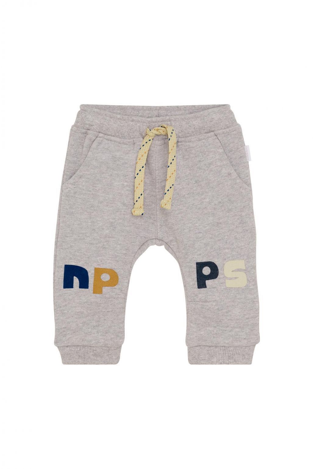 Noppies Baby Broek Skippack - Grey Melange Noppies Baby Broek Skippack - Grey Melange