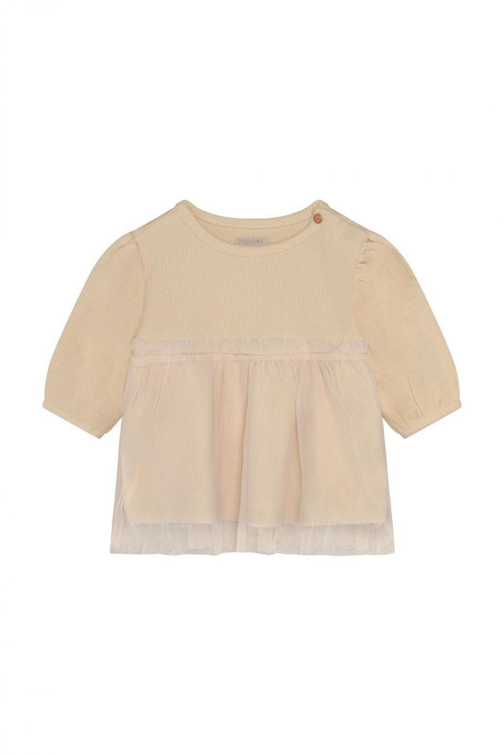Noppies Baby Kleid Talihina - Wood Ash Noppies Baby Kleid Talihina - Wood Ash