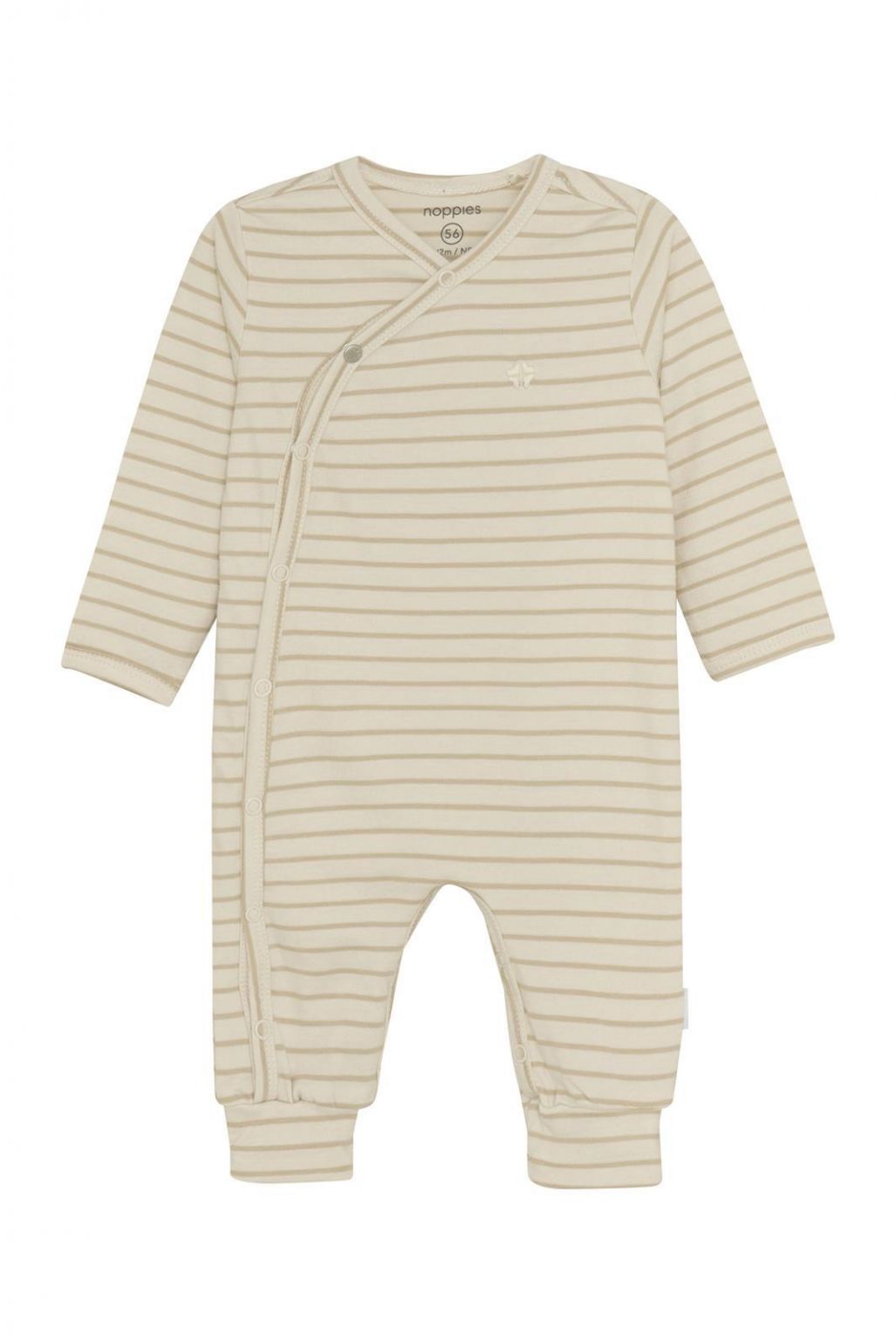 Noppies Baby Grenouillère Nolan - Stripe pattern Off white