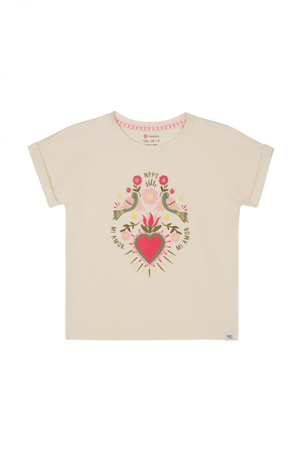 Noppies Kids T-shirt Naverre - Fog