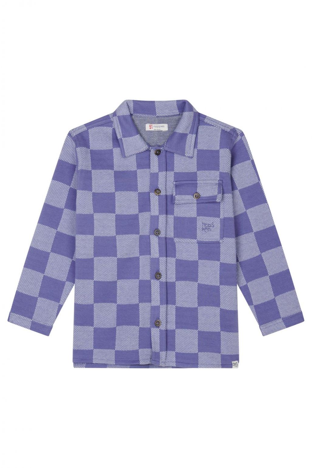 Noppies Kids T-shirt manches longues Lynnwood - Check pattern Medium blue
