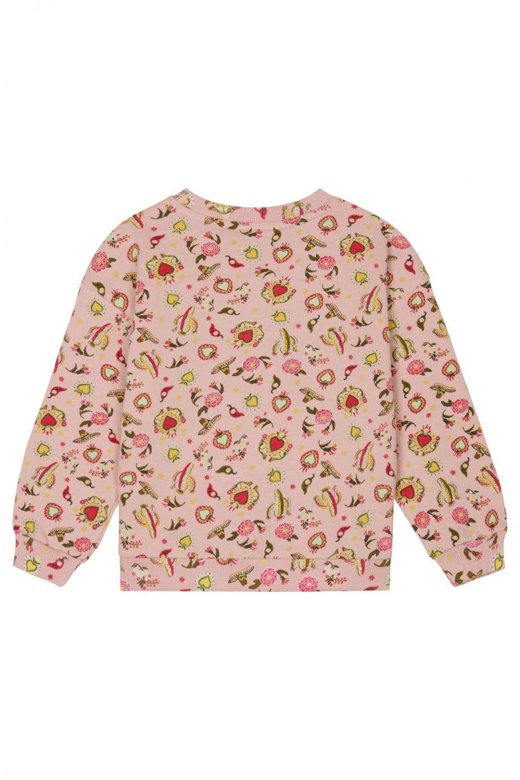 Noppies Kids Sweater Nellieburg - Hearts pattern Pink