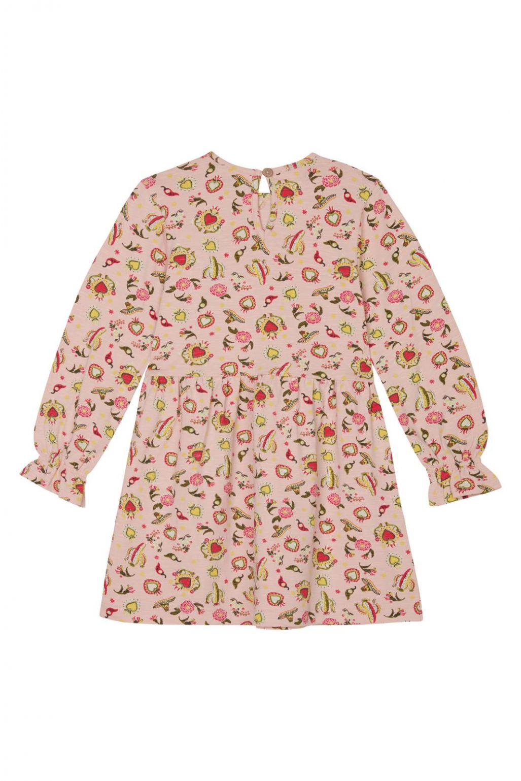 Noppies Kids Kleid Nellysford - Hearts pattern Pink