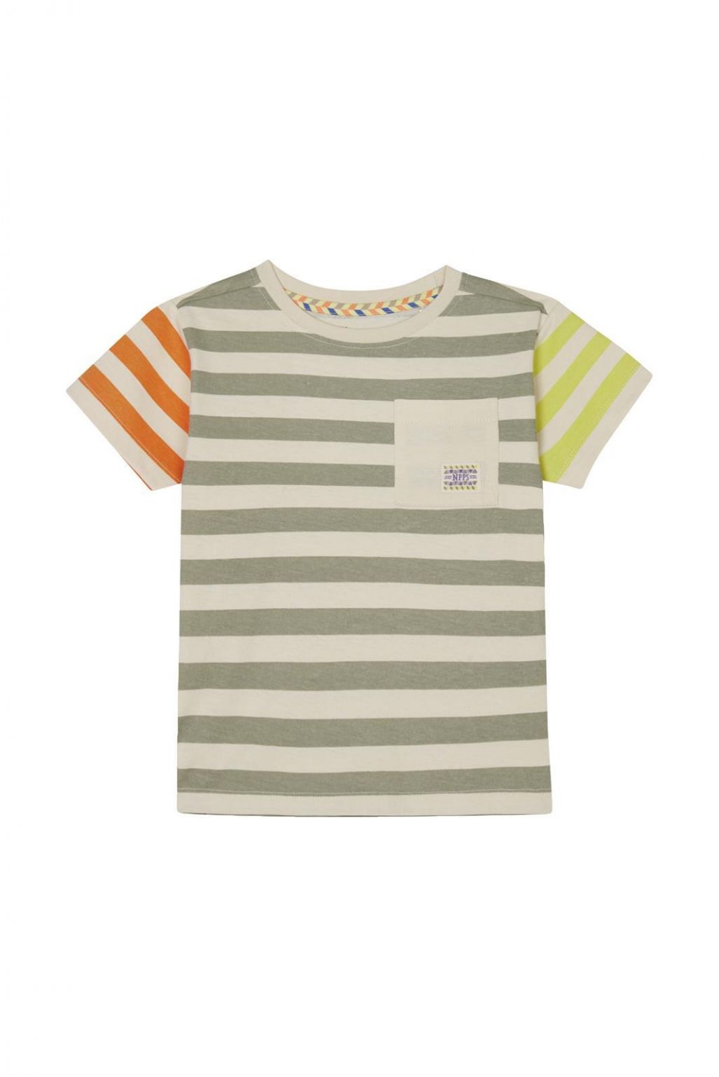 Noppies Kids T-shirt Lugana - Stripe Pattern Medium Yellow