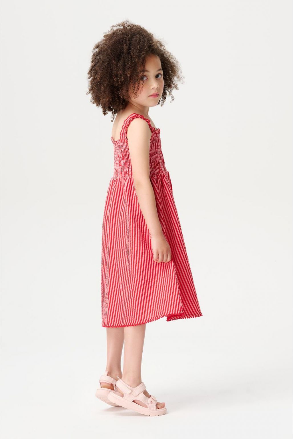 Noppies Kids Jurk Nicolet - Stripe pattern Pink