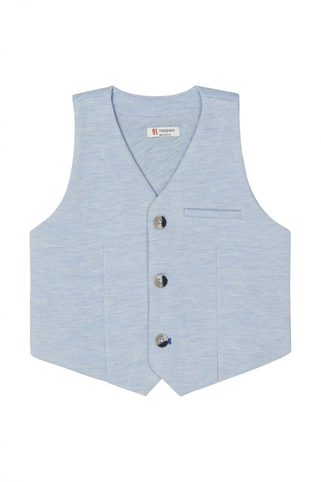 Noppies Kids Gilet Mersin - Blue Melange