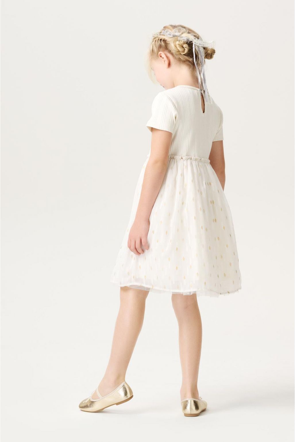 Noppies Kids Dress Manou - Antique White