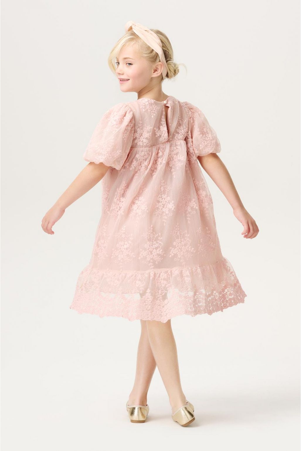 Noppies Kids Jurk Mena - Evening Sand