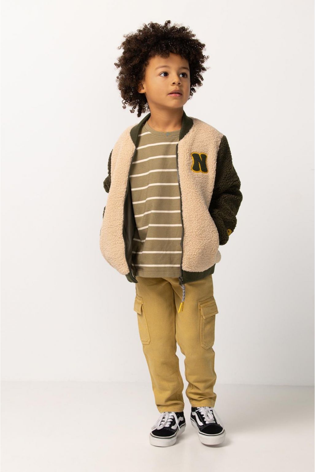 Noppies Kids Broek Rincon - Khaki Noppies Kids Broek Rincon - Khaki
