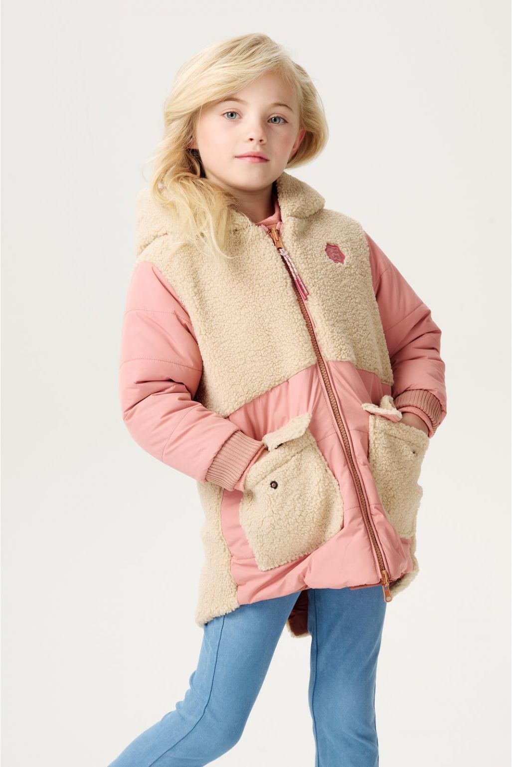 Noppies Kids Winterjas Nova - Reversible - Cedar Wood