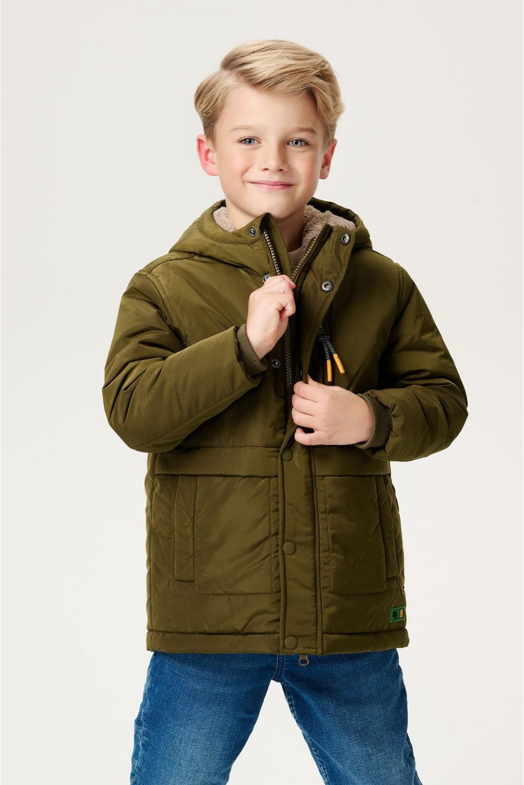 Noppies Kids Winterjas Lorca - Dark Olive
