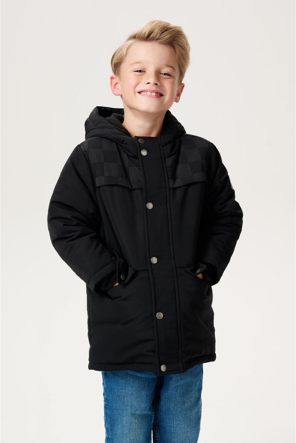 Noppies Kids Manteau d'hiver Lucca - Phantom Noppies Kids Manteau d'hiver Lucca - Phantom