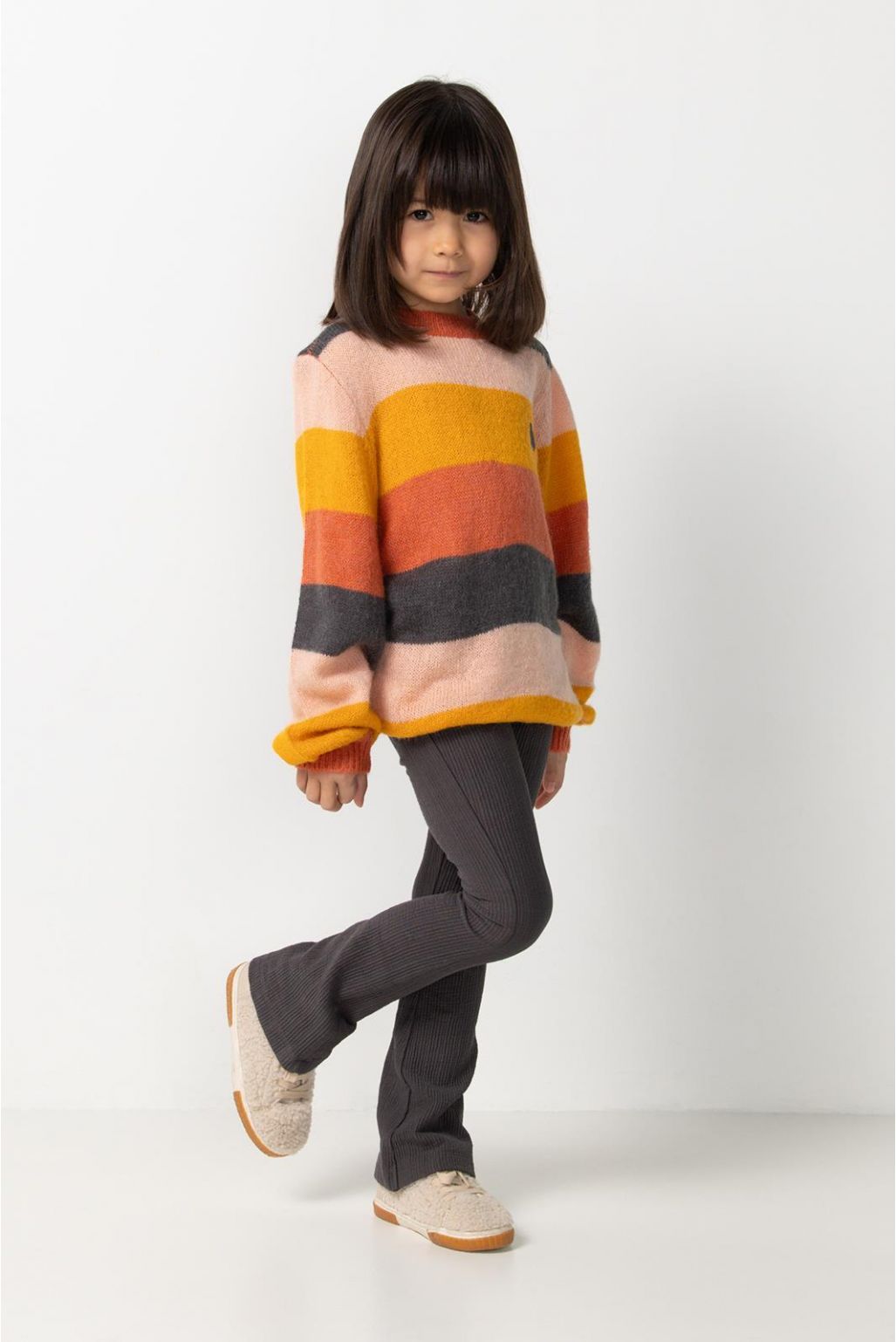 Noppies Kids Trui Porter - Stripe Pattern Off White Noppies Kids Trui Porter - Stripe Pattern Off White