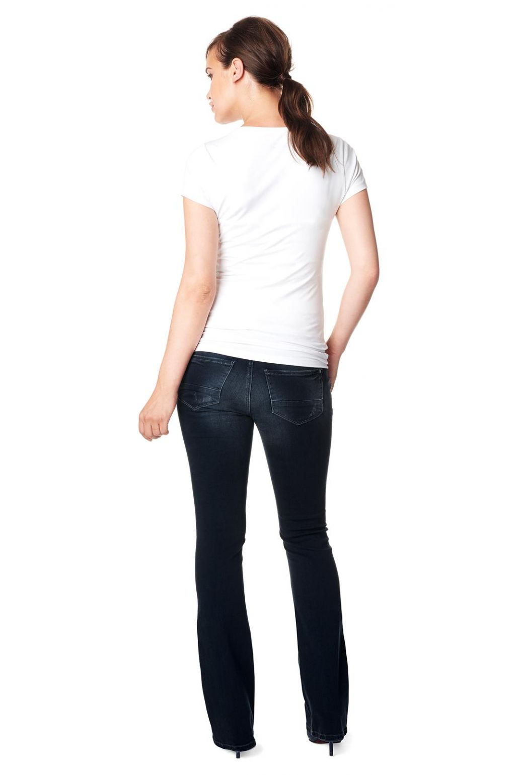 Noppies Bootcut Umstandsjeans Jade - Dark Stone Wash