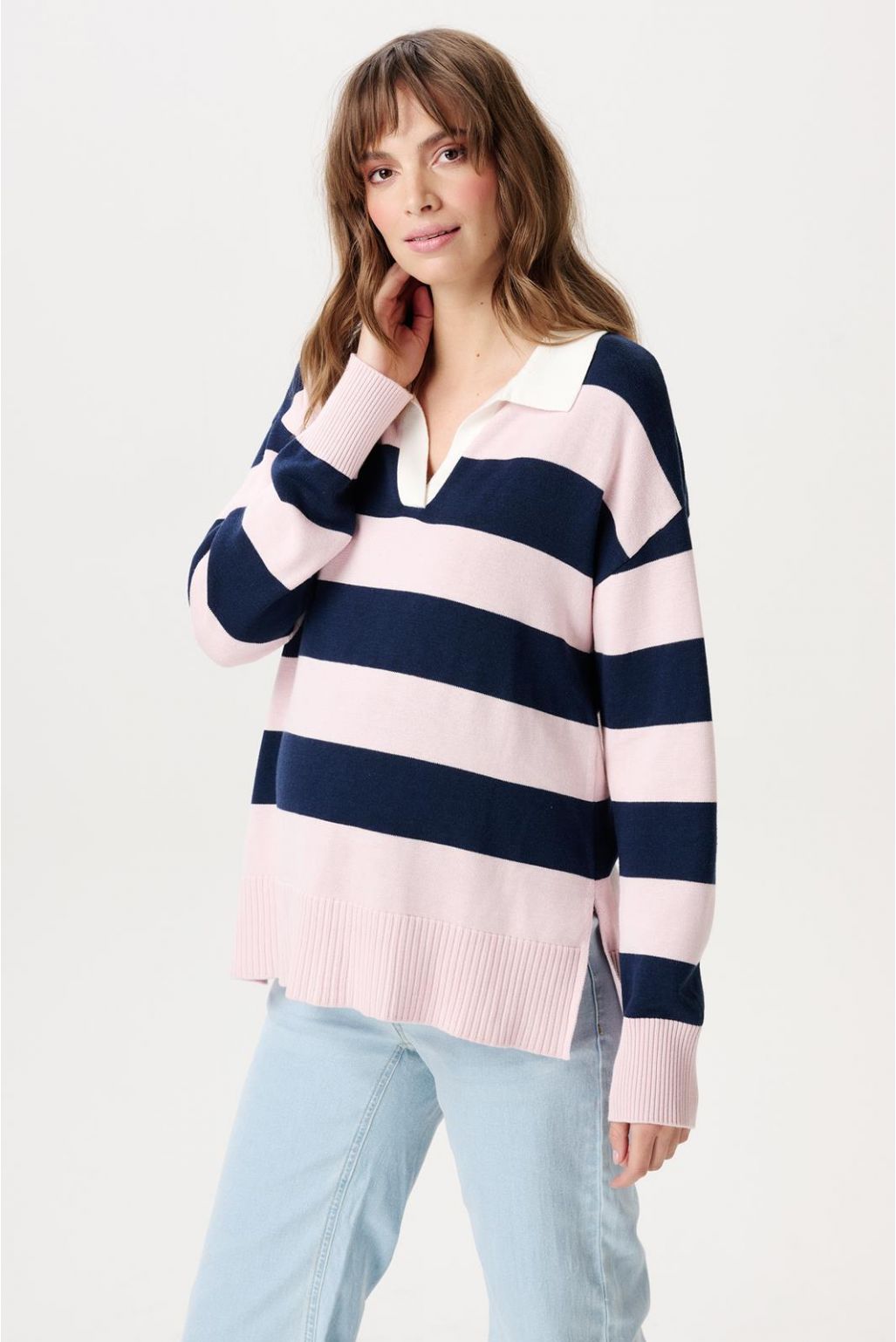 Noppies Maternity Still-Pullover stripe - Block Stripe