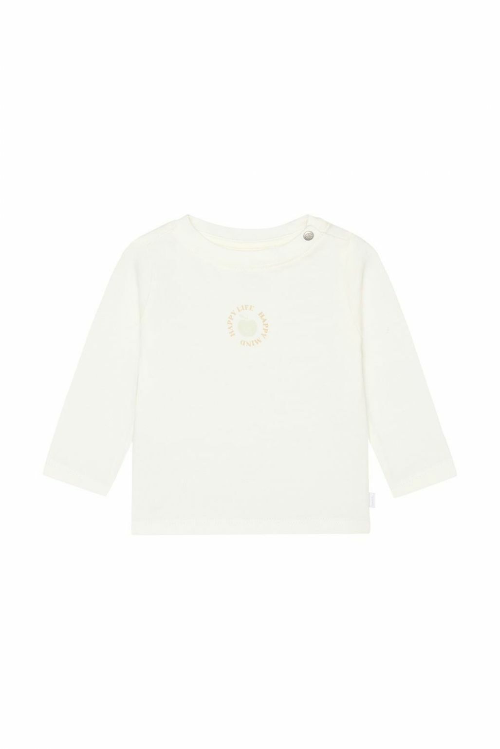 Noppies Baby T-shirt Tee LS - Egret Noppies Baby T-shirt Tee LS - Egret