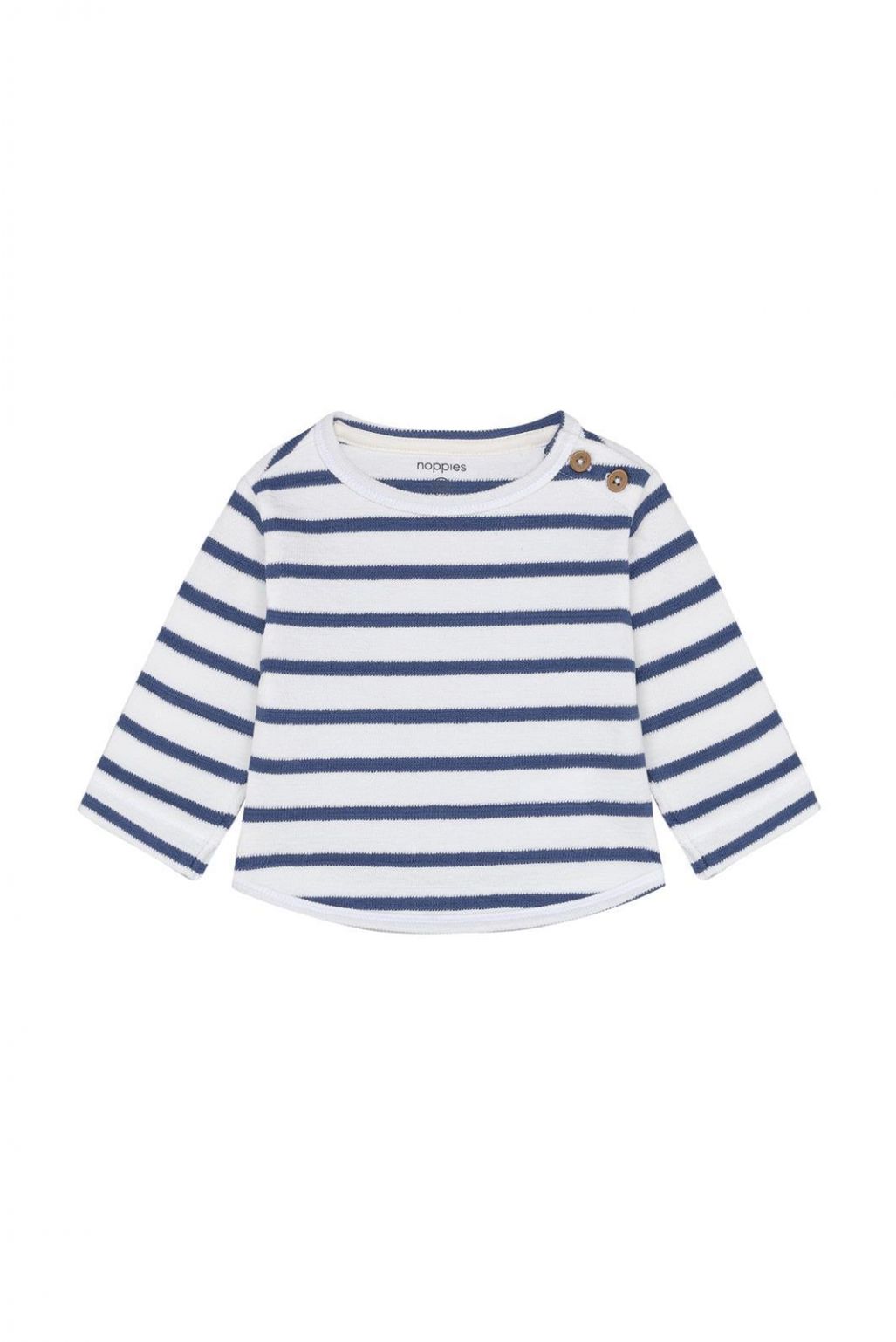 Noppies Baby Longsleeve stripe - Gray Blue
