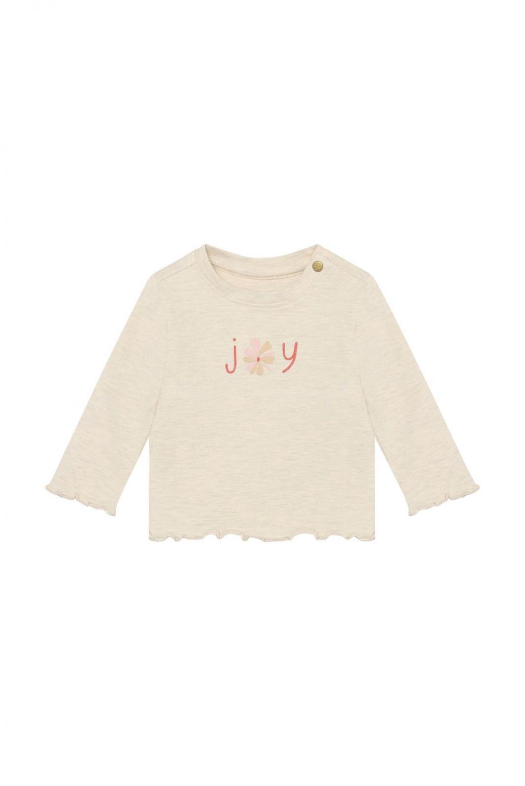 Noppies Baby Longsleeve - Oatmeal Melange