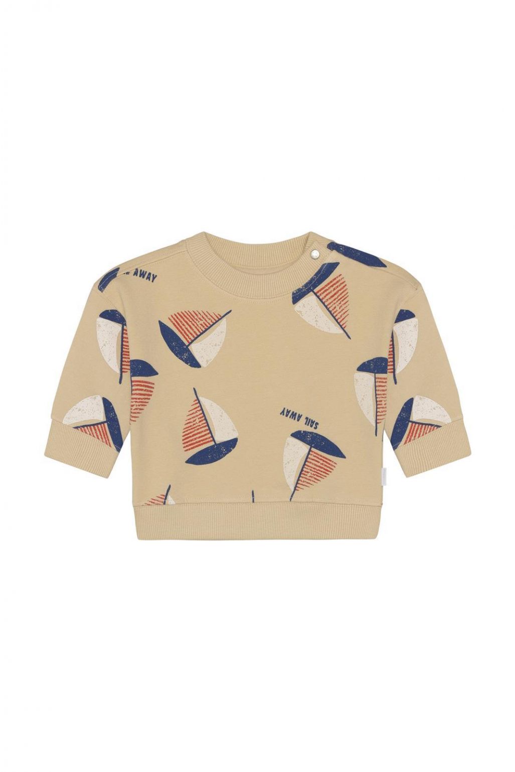 Noppies Baby Sweat all over print - Egret