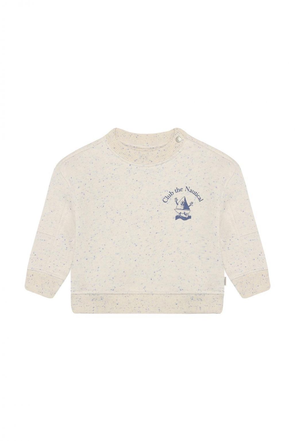 Noppies Baby Sweat - Light Blue Melange Noppies Baby Sweat - Light Blue Melange