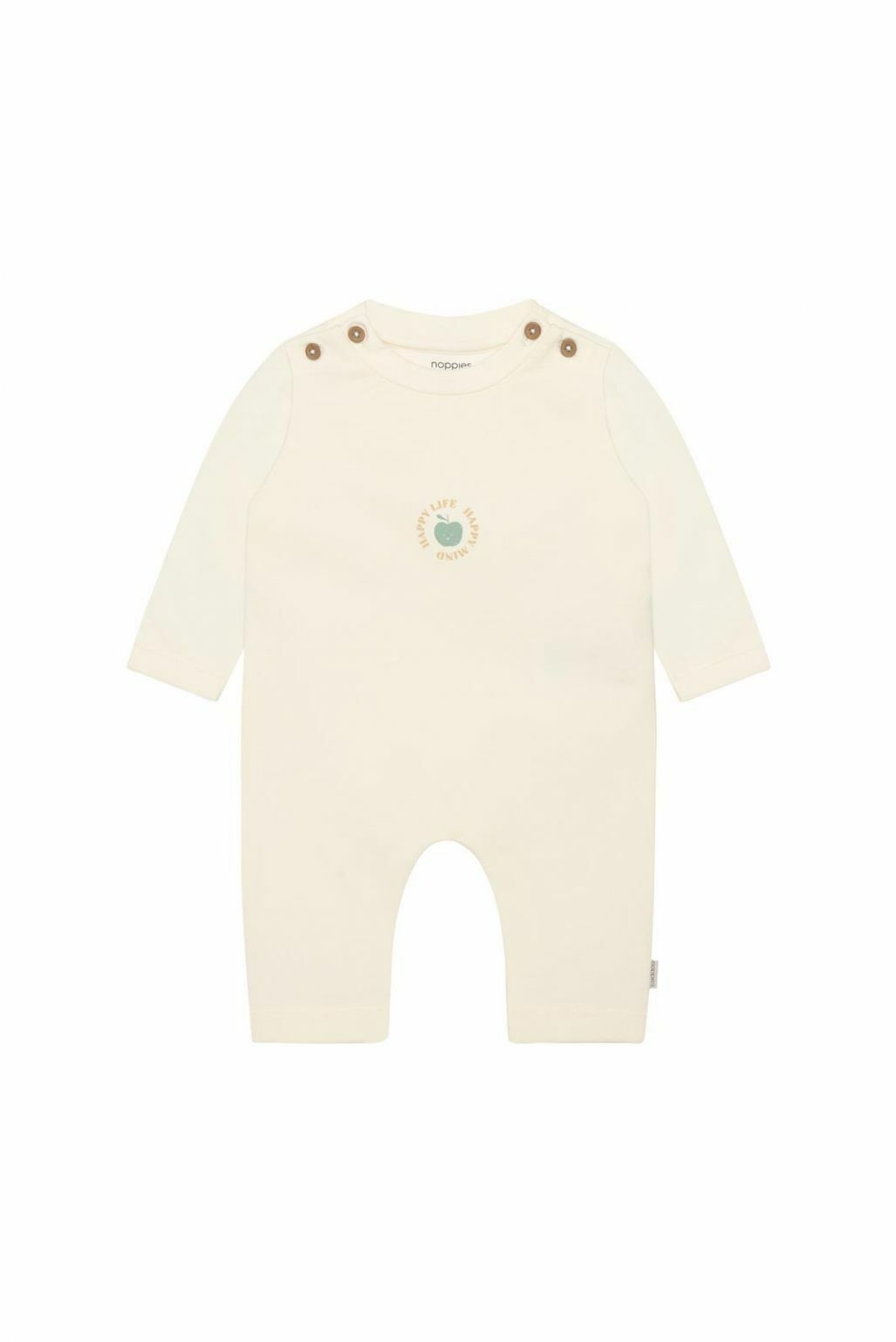 Noppies Baby Boxpak Playsuit LS - Egret