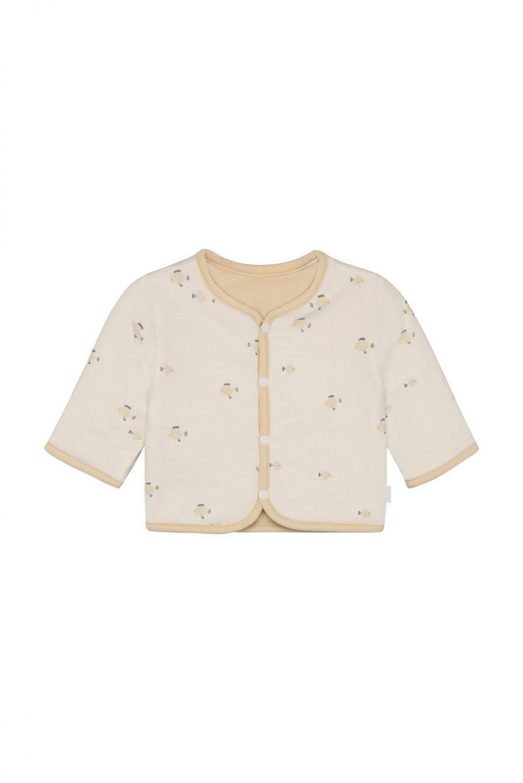 Noppies Baby Zomerjas - Reversible indoor - Wood Ash