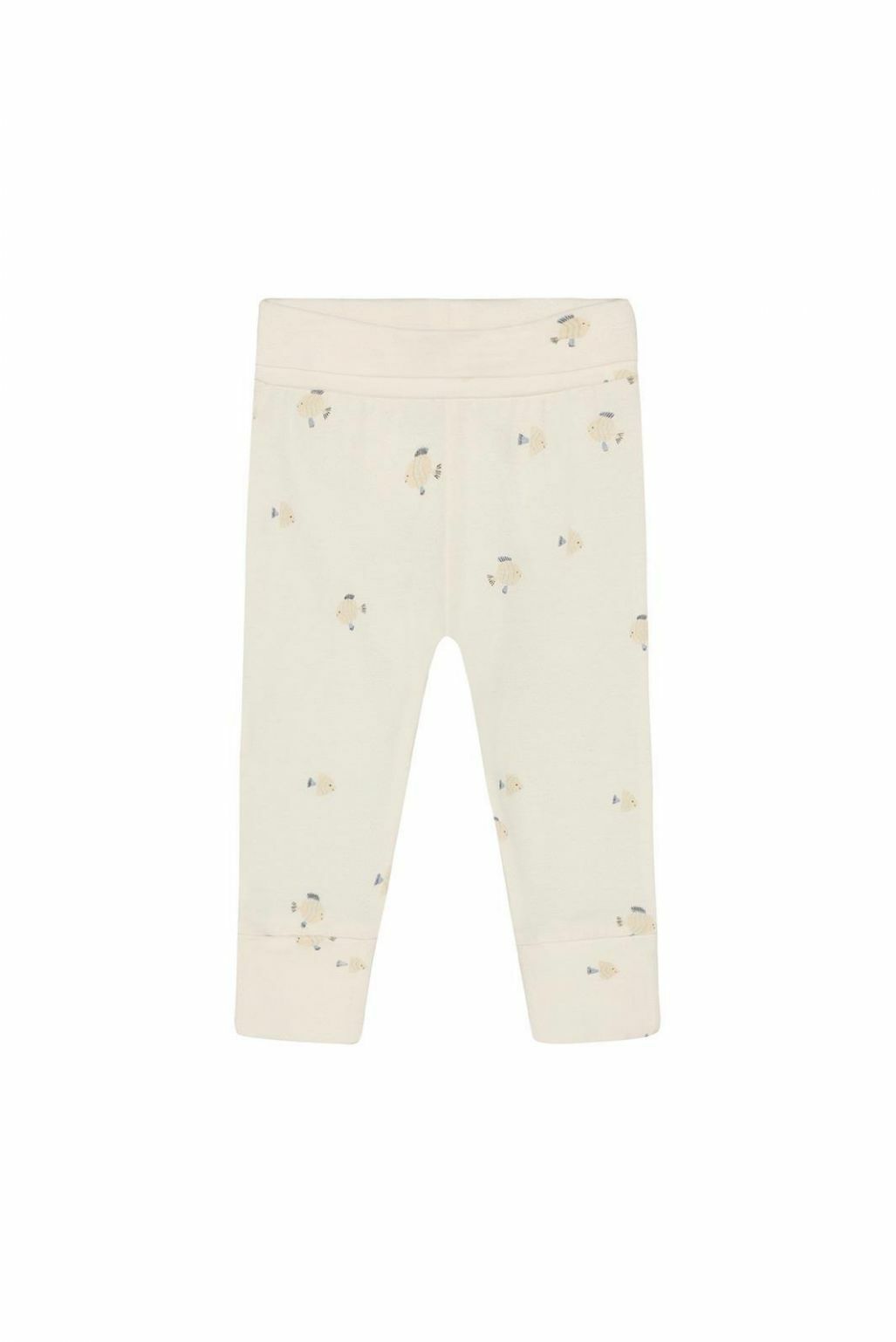 Noppies Baby Broek slim fit all over print - Egret