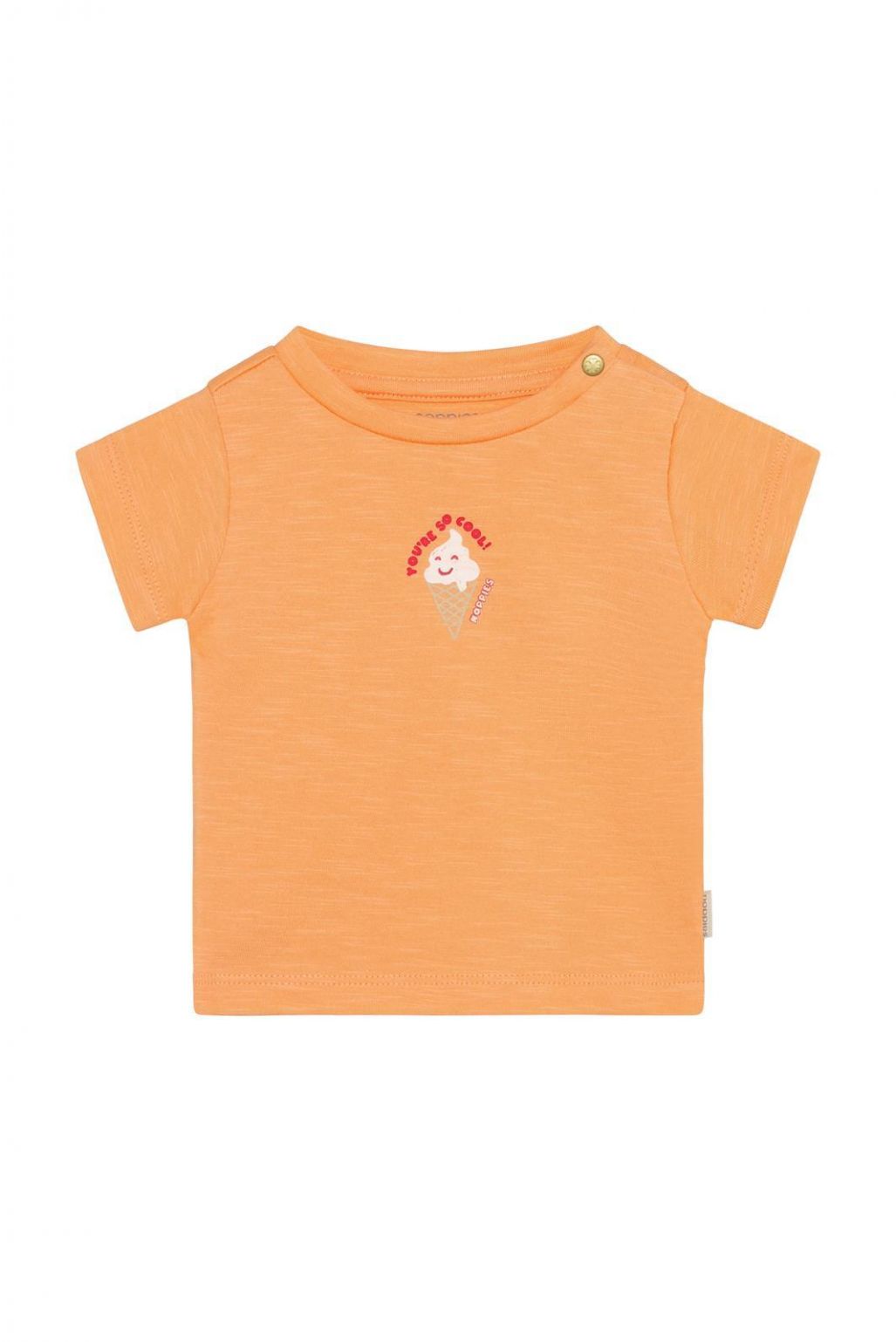Noppies Baby T-shirt - Peach Cobbler