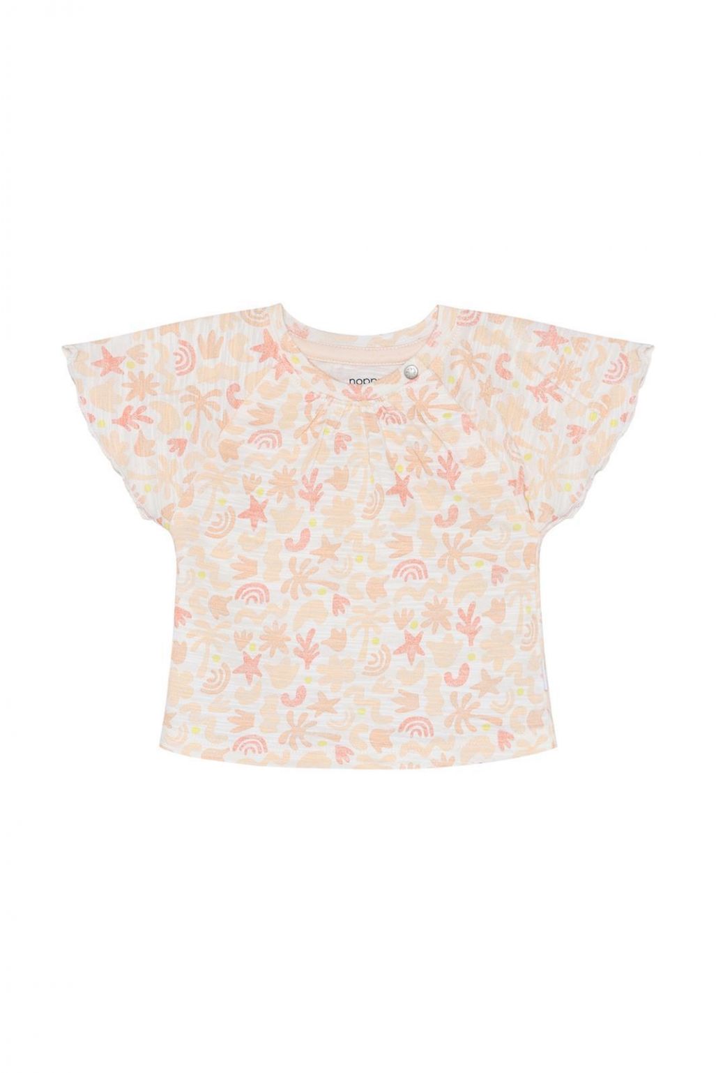 Noppies Baby Top all over print - Egret