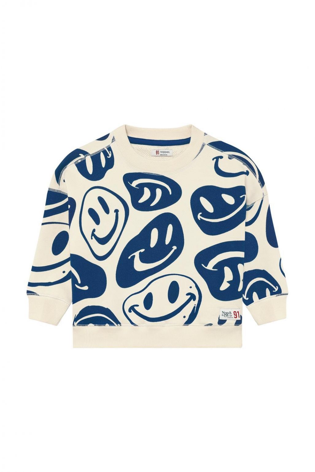 Noppies Kids Sweater all over print - Bone White