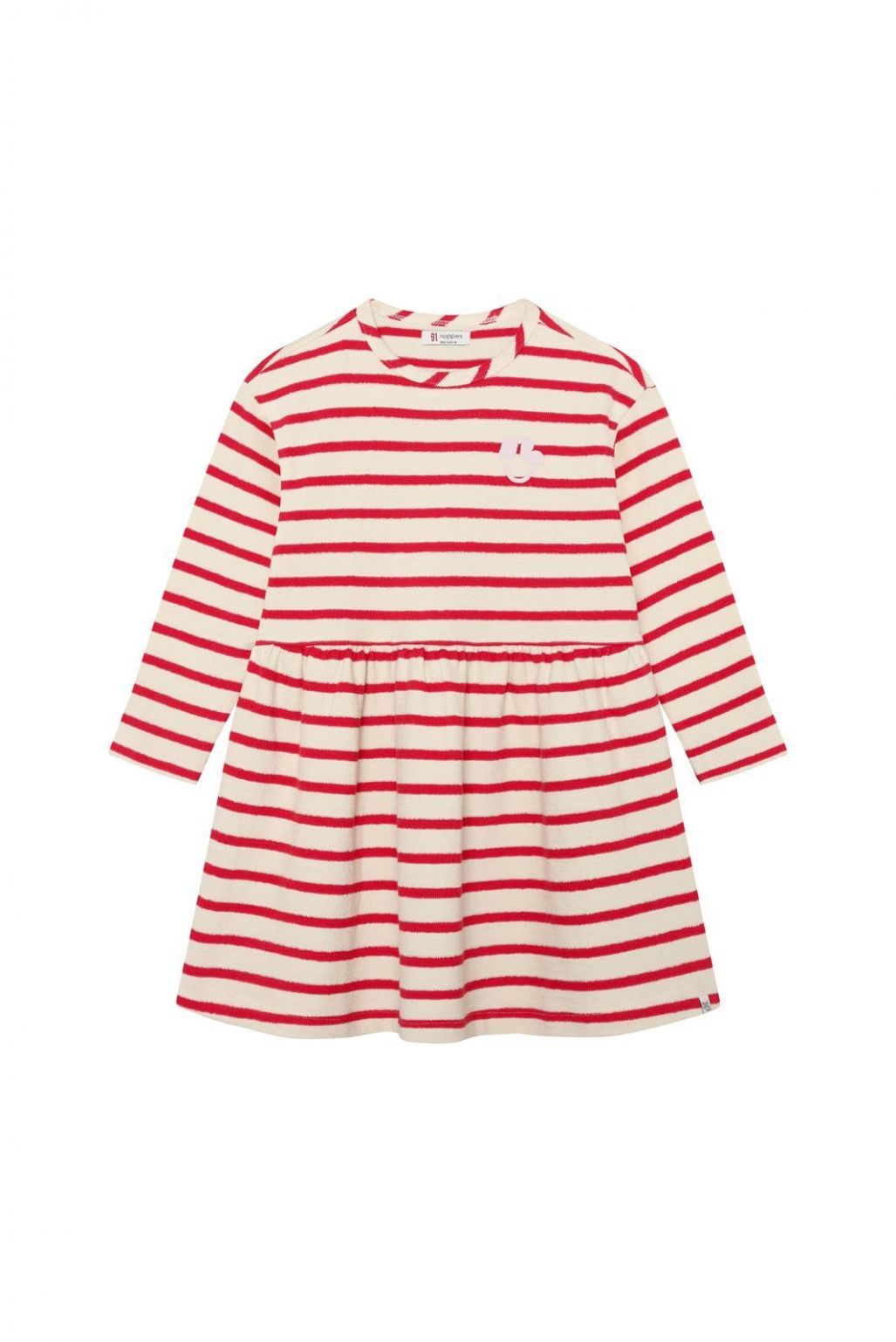 Noppies Kids Kleid stripe - Bone White