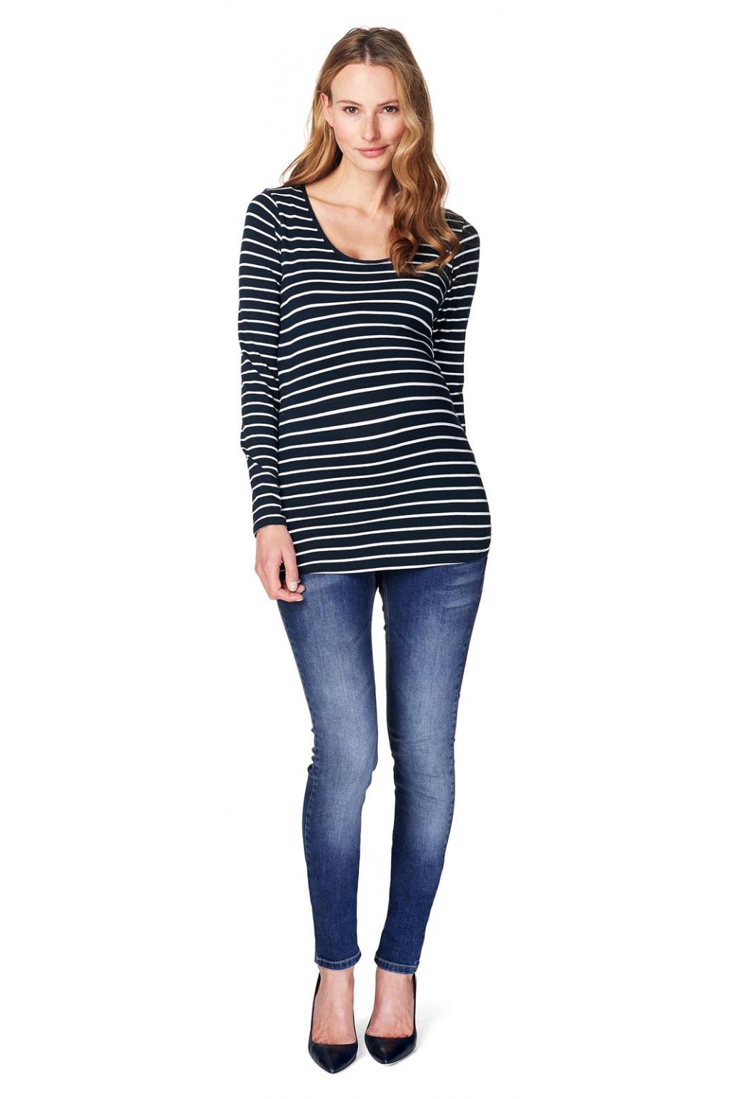 Noppies T-shirt manches longues Lely - Dark Blue Noppies T-shirt manches longues Lely - Dark Blue
