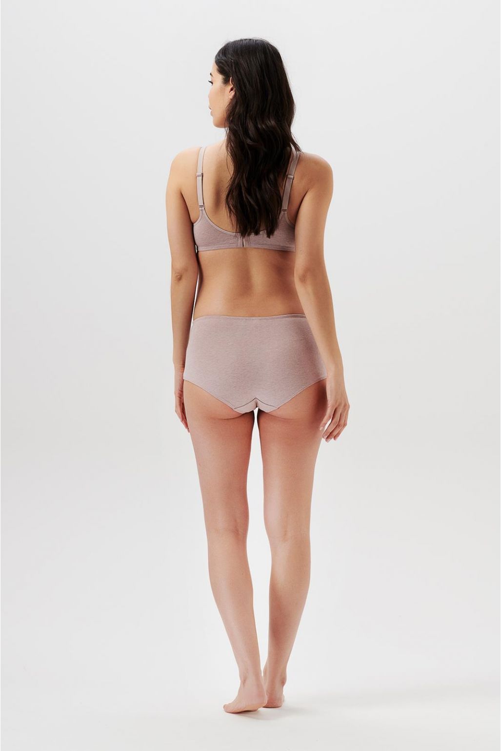 Noppies Nursing bra padded Cotton Melange - Bark Melange