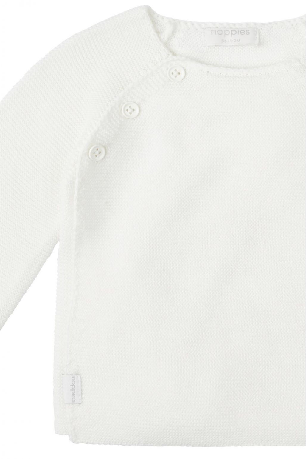 Noppies Baby Cardigan Pino - White